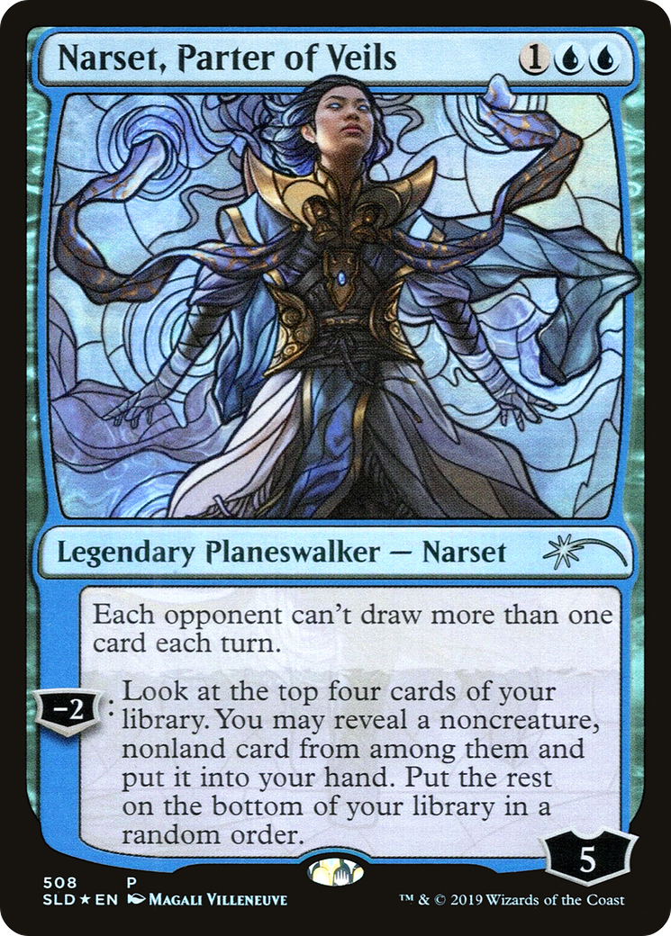 Narset, Parter of Veils (Stained Glass) [Secret Lair Drop Promos] | Grognard Games