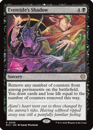Eventide's Shadow (ECC-008) - Commander: Lorwyn Eclipsed | Grognard Games
