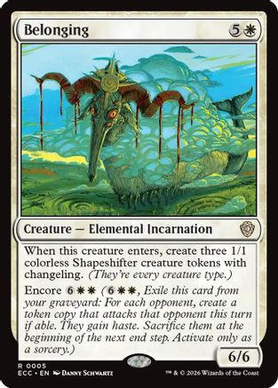 Belonging (ECC-005) - Commander: Lorwyn Eclipsed | Grognard Games