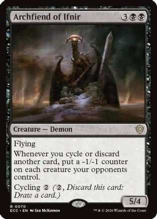 Archfiend of Ifnir (ECC-070) - Commander: Lorwyn Eclipsed | Grognard Games