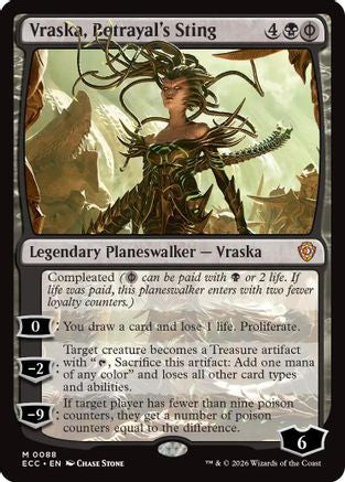 Vraska, Betrayal's Sting (ECC-088) - Commander: Lorwyn Eclipsed | Grognard Games