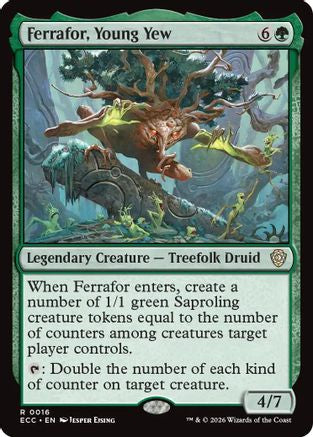Ferrafor, Young Yew (ECC-016) - Commander: Lorwyn Eclipsed | Grognard Games