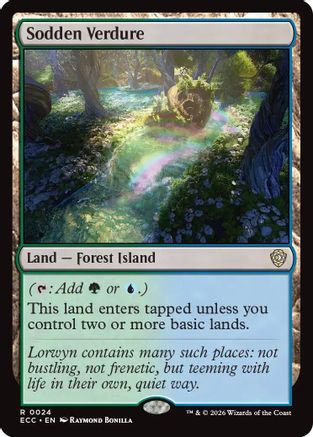 Sodden Verdure (ECC-024) - Commander: Lorwyn Eclipsed | Grognard Games
