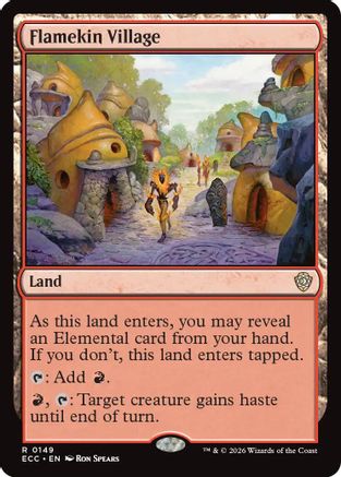 Flamekin Village (ECC-149) - Commander: Lorwyn Eclipsed | Grognard Games