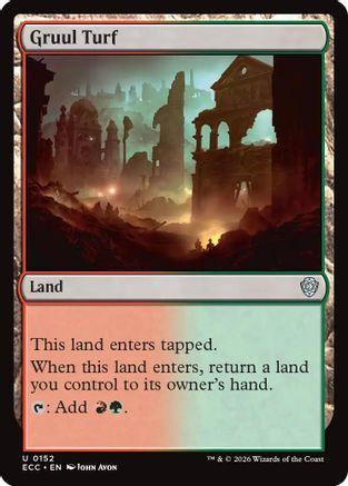 Gruul Turf (ECC-152) - Commander: Lorwyn Eclipsed | Grognard Games
