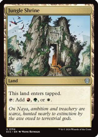 Jungle Shrine (ECC-154) - Commander: Lorwyn Eclipsed | Grognard Games