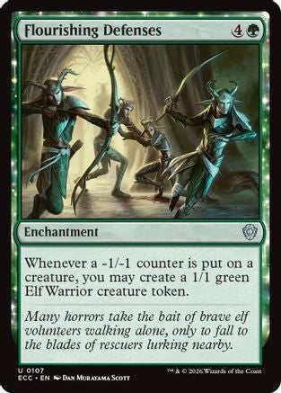 Flourishing Defenses (ECC-107) - Commander: Lorwyn Eclipsed | Grognard Games