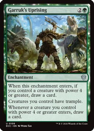 Garruk's Uprising (ECC-109) - Commander: Lorwyn Eclipsed | Grognard Games