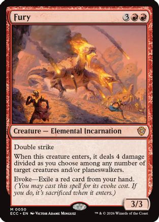 Fury (ECC-050) - Commander: Lorwyn Eclipsed | Grognard Games