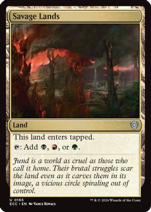 Savage Lands (ECC-165) - Commander: Lorwyn Eclipsed | Grognard Games