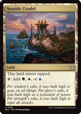 Seaside Citadel (ECC-166) - Commander: Lorwyn Eclipsed | Grognard Games