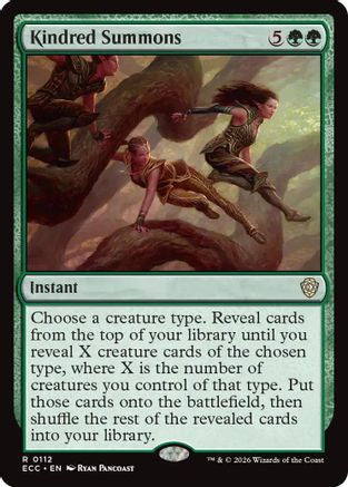 Kindred Summons (ECC-112) - Commander: Lorwyn Eclipsed | Grognard Games
