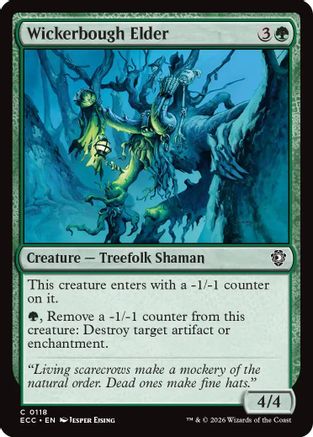 Wickerbough Elder (ECC-118) - Commander: Lorwyn Eclipsed | Grognard Games