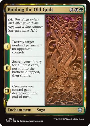 Binding the Old Gods (ECC-128) - Commander: Lorwyn Eclipsed | Grognard Games