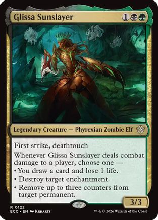 Glissa Sunslayer (ECC-122) - Commander: Lorwyn Eclipsed | Grognard Games