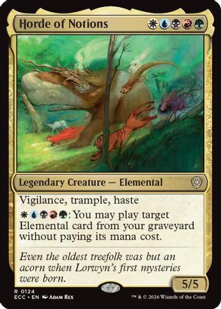 Horde of Notions (ECC-124) - Commander: Lorwyn Eclipsed | Grognard Games