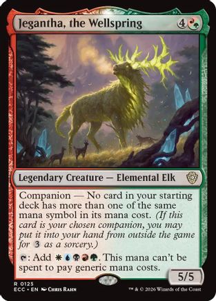 Jegantha, the Wellspring (ECC-125) - Commander: Lorwyn Eclipsed | Grognard Games