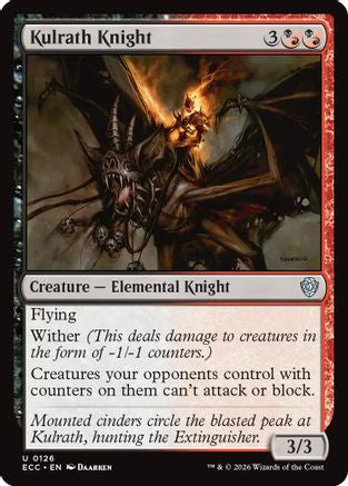 Kulrath Knight (ECC-126) - Commander: Lorwyn Eclipsed | Grognard Games
