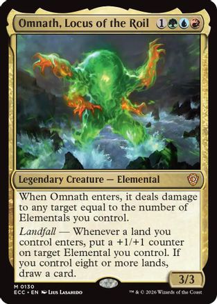Omnath, Locus of the Roil (ECC-130) - Commander: Lorwyn Eclipsed | Grognard Games