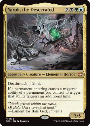Yarok, the Desecrated (ECC-136) - Commander: Lorwyn Eclipsed | Grognard Games