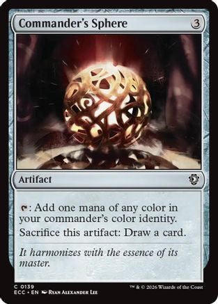 Commander's Sphere (ECC-139) - Commander: Lorwyn Eclipsed | Grognard Games
