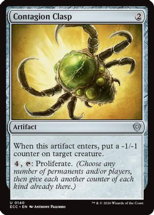 Contagion Clasp (ECC-140) - Commander: Lorwyn Eclipsed | Grognard Games