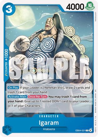 Igaram (EB04-021) - The Azure Sea's Seven | Grognard Games