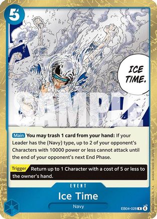 Ice Time (EB04-028) - The Azure Sea's Seven Foil | Grognard Games