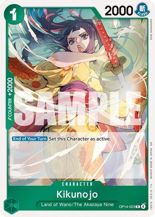 Kikunojo - OP14-023 (OP14-023) - The Azure Sea's Seven Foil | Grognard Games