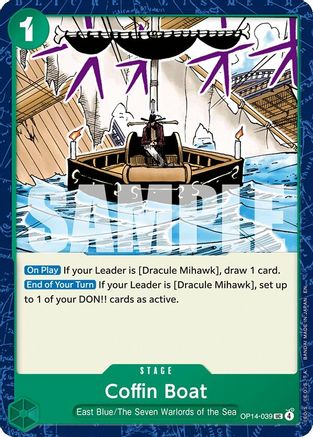 Coffin Boat (OP14-039) - The Azure Sea's Seven | Grognard Games