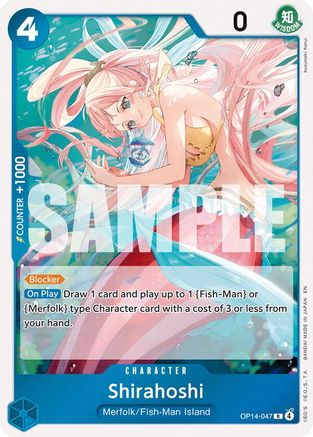 Shirahoshi (OP14-047) - The Azure Sea's Seven Foil | Grognard Games