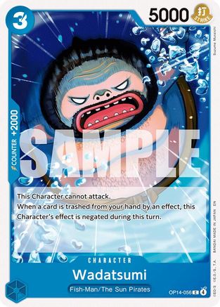 Wadatsumi (OP14-056) - The Azure Sea's Seven | Grognard Games