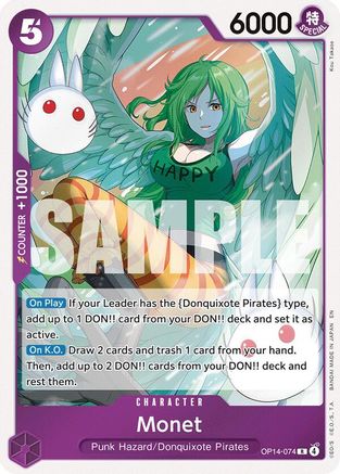 Monet (OP14-074) - The Azure Sea's Seven Foil | Grognard Games