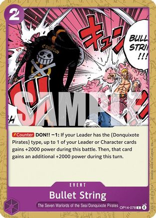 Bullet String (OP14-078) - The Azure Sea's Seven | Grognard Games