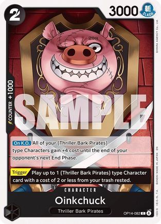 Oinkchuck (OP14-082) - The Azure Sea's Seven | Grognard Games