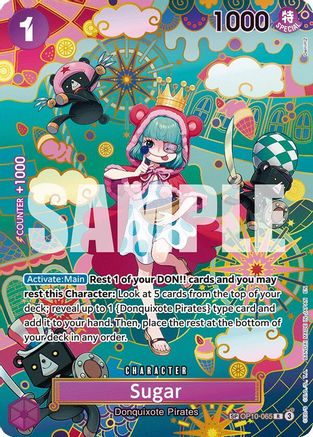Sugar - OP10-065 (SP) (OP10-065) - The Azure Sea's Seven Foil | Grognard Games