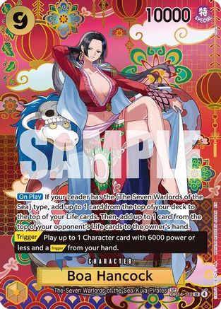 Boa Hancock - OP14-112 (SP) (OP14-112) - The Azure Sea's Seven Foil | Grognard Games