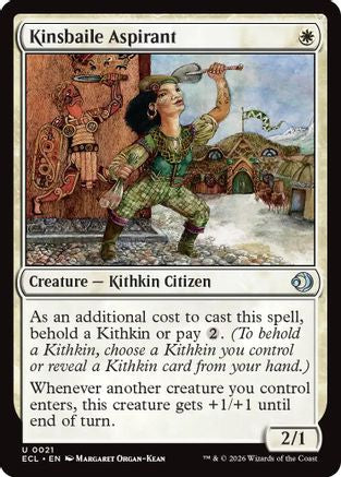 Kinsbaile Aspirant (ECL-021) - Lorwyn Eclipsed | Grognard Games
