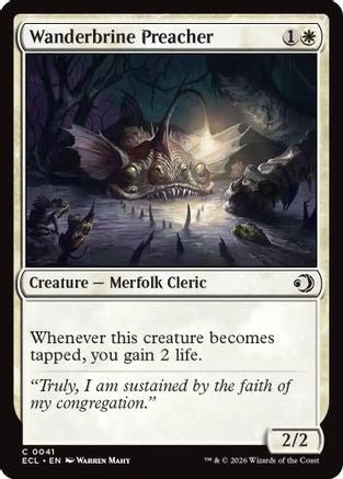 Wanderbrine Preacher (ECL-041) - Lorwyn Eclipsed | Grognard Games