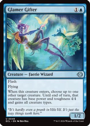 Glamer Gifter (ECL-049) - Lorwyn Eclipsed Foil | Grognard Games