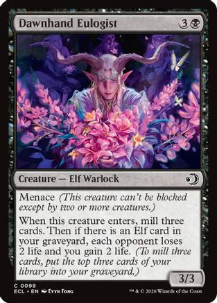 Dawnhand Eulogist (ECL-099) - Lorwyn Eclipsed Foil | Grognard Games