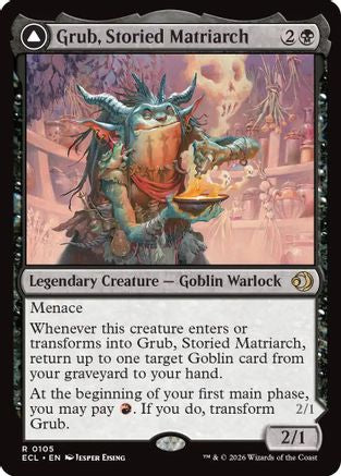 Grub, Storied Matriarch (ECL-105) - Lorwyn Eclipsed | Grognard Games