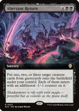 Aberrant Return (Extended Art) (ECC-027) - Commander: Lorwyn Eclipsed | Grognard Games