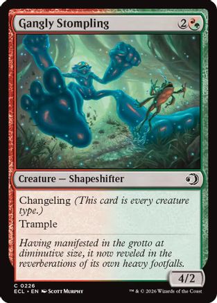 Gangly Stompling (ECL-226) - Lorwyn Eclipsed Foil | Grognard Games