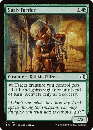 Surly Farrier (ECL-196) - Lorwyn Eclipsed | Grognard Games