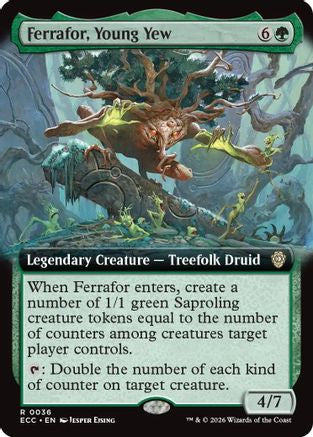 Ferrafor, Young Yew (Extended Art) (ECC-036) - Commander: Lorwyn Eclipsed | Grognard Games