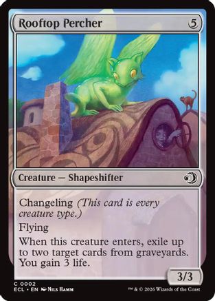Rooftop Percher (ECL-002) - Lorwyn Eclipsed Foil | Grognard Games