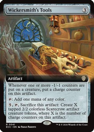 Wickersmith's Tools (Extended Art) (ECC-041) - Commander: Lorwyn Eclipsed | Grognard Games