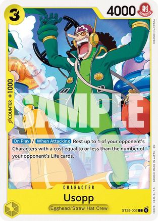 Usopp (ST29-002) - Starter Deck 29: Egghead | Grognard Games