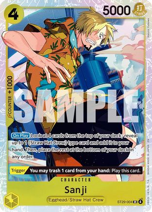 Sanji (ST29-004) - Starter Deck 29: Egghead Foil | Grognard Games